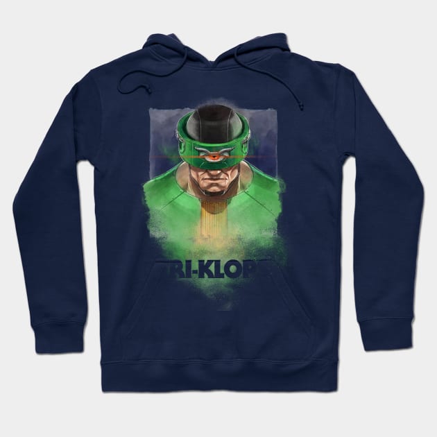 Motu Portrait-Tri Klops Hoodie by coolercreations